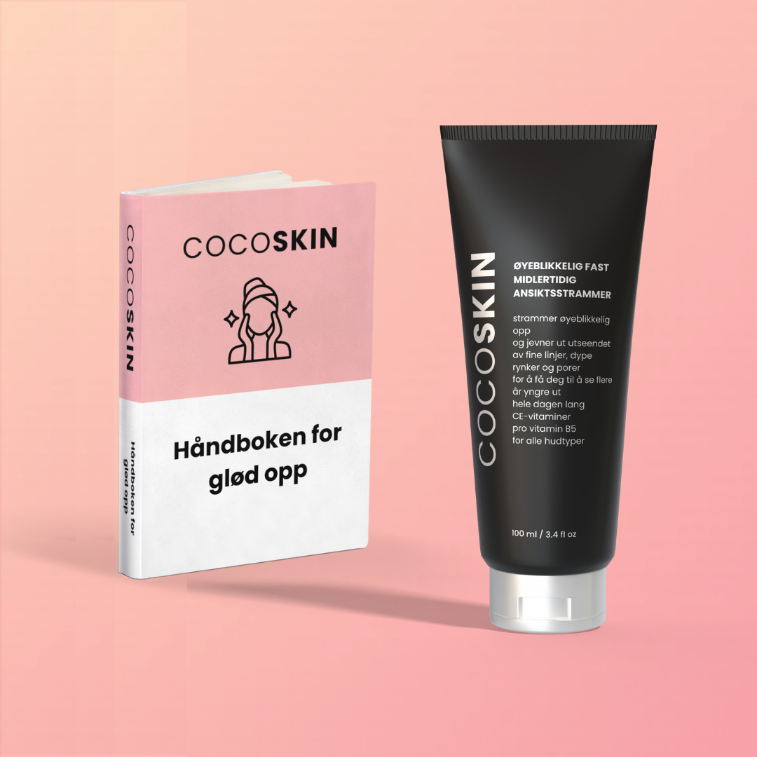 Øyeblikkelig midlertidig ansiktsstrammer - Coco Skin